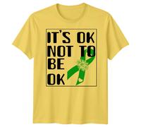 T-shirt uomo donna grafica consapevolezza della salute mentale It's OK To Be OK