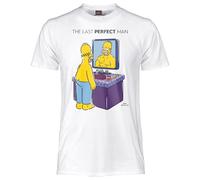T shirt Uomo Donna The Simpsons - Last Perfect Man - Maglia Ufficiale M