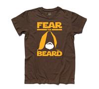 T-shirt uomo FEAR THE BEARD barba Obi Wan Kenobi James Harden