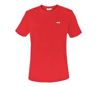 FILA Laas Regular Tee T-Shirt, Rosso Vivo, S Uomo