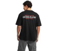 T-SHIRT Uomo GUESS JEANS M4BI75 K8FQ4 OS AMERICAN TRAD TEE JBLK BLACK
