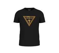 T-shirt uomo Guess logo triangolo catena nero ES25GU66 M5RI49K9RM1 L