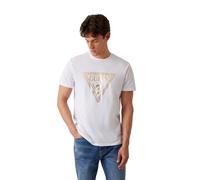 T-shirt uomo Guess logo triangolo white ES25GU65 M5RI49K9RM1 M