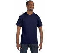 T-Shirt Uomo Hanes ComfortBlend EcoSmart Collo A Giro, Blu Scuro, Media
