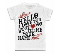 T-shirt uomo HELLO I LOVE YOU the Doors Jim Morrison Amazink