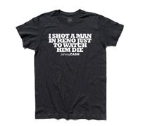 T-shirt uomo "I shot a man in Reno" by JOHNNY CASH Folsom Prison Blues