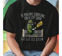 T Shirt Uomo IF YOU ARE LOOKING FOR A SOFT SERVE GO GET ICE CREAM Maglietta Moda Estiva Casual Regalo Creativo Offerta Speciale Stile Giovane Must Have Comoda L,M,S,XL,XXL,XXXLTessuto in maglia