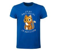 T-shirt Uomo - I'm not antisocial I'm antistupid