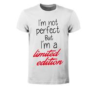 T-shirt Uomo - I'm not perfect. But I'm limited edition