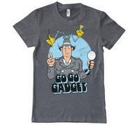 T-Shirt Uomo Inspector Gadget Go Go Gadget Ufficiale Maniche Corte