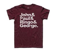 T-Shirt Uomo John, Paul, Ringo & George - Liverpool Rock