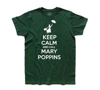 T-shirt uomo Keep Calm and Call Mary Poppins - Tata Baby Sitter SOS Tata London