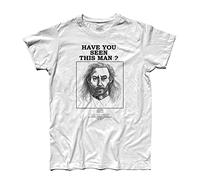 T-Shirt Uomo Killer Bob Twin Peaks - Laura Palmer And Cooper Shirt - Linea Classic - 100% Cotone 185 gr/mq (XL, Bianco)