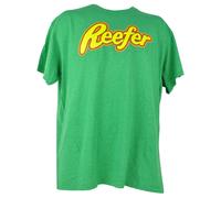 T-Shirt Uomo Large Reefer Reeses Peanut Butter Bitten Cups Cioccolato Al Latte