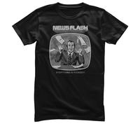 T-Shirt Uomo Licenziato Steven Rhodes - News Flash - Tutto È Fcked