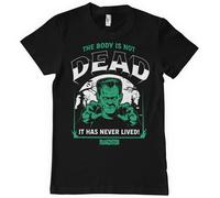 T-Shirt Uomo Licenziato Universal Monsters - FRANKENSTEIN - Il Corpo Non È Morto