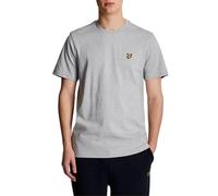 Lyle & Scott T Shirt Uomo Grigio Melange