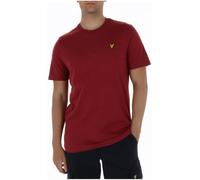 T-SHIRT Uomo LYLE & SCOTT 1874 TS400VOG PLAIN Y273 OXBLOOD RED