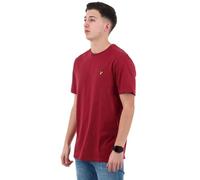 T-SHIRT Uomo LYLE & SCOTT 1874 TS400VOG PLAIN Y273 OXBLOOD RED