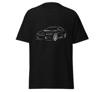 T-Shirt Uomo M3 Fans Maglietta Auto Sportiva Tedesca Modello Motor Sport E92 Legend M Power Car German E90 (IT, Testo, XL, Regular, Regular, Nero)