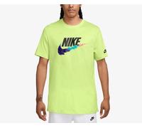 T-shirt uomo manica corta cotone Nike HJ0568-736 giallo fluo-multicolor