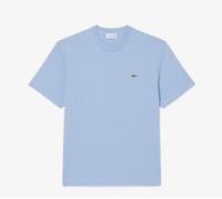 T-shirt Uomo Manica Corta Lacoste In Cotone TH7318 AEY Azzurro