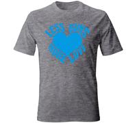 T-Shirt Uomo manica corta vari colori cotone Pace Love maglia maglietta