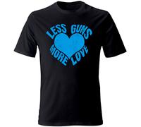 T-Shirt Uomo manica corta vari colori cotone Pace Love maglia maglietta