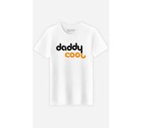 T-Shirt Uomo Maniche Corte Colore Bianco, DADDY COOL