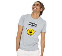 T-Shirt Uomo Maniche Corte Colore Grigio, Monsieur Felice