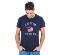 T-Shirt Uomo Maniche Corte JE NE FAIS RIEN MA MAI LO FACCIO BENE