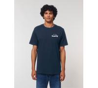 T-Shirt Uomo Maniche Corte WE ARE FAMILY CUORE Colore Blu Marino