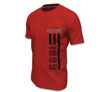 T-Shirt Uomo Milan Cotone Prodotto Ufficiale Vari Modelli (Milan A, XXL)