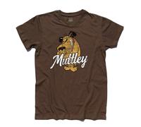 T-shirt uomo MUTTLEY 1 Dick Dastardly corse macchine Penelope Pit Stop Clyde