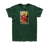 T-shirt uomo NAPO ORSO CAPO Hair Bear Bunch O Urso do Cabelo Duro capelli carton