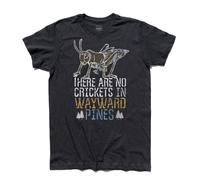 T-shirt uomo Non ci sono grilli a Wayward Pines agente Ethan Burke Kate Hewson