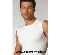 T-shirt uomo Nottingham smanicata in cotone bi-elastico a girocollo / TG1600-Ray