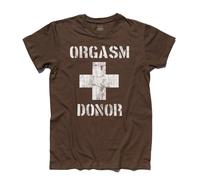 T-shirt uomo ORGASM DONOR come quella indossata da STIFLER in AMERICAN PIE