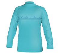 T-shirt uomo PADDLEBOARDING LIGHT BLUE lycra manica lunga - taglia: M