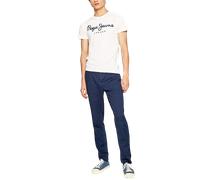 Pepe Jeans Original Stretch Short Sleeve T-shirt Bianco S Uomo