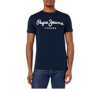 Pepe Jeans, ,Tops ,Uomo ,Blu ,2XL Cotton T-Shirt