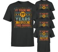 T-shirt uomo personalizzata It Took Me Birthday 25 anni per guardare questa...