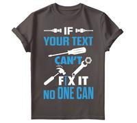 T-shirt uomo personalizzate se il nonno non può aggiustarlo regalo festa...