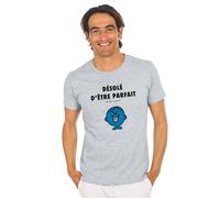 T-Shirt Uomo Personalizzato Maniche Corte Stampato In Francia Colore Grigio