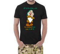 T-shirt Uomo Pisolo Non è Una Forma Di Pigrizia..è Uno Stile Di Vita Nani Disney