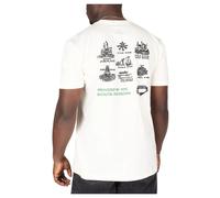 T-shirt uomo Poler X Staple Scouts Division cotone ecrù S