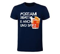 T-shirt Uomo - Portami rispetto e anche uno spritz