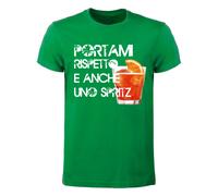 T-shirt Uomo - Portami rispetto e anche uno spritz