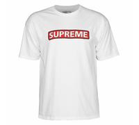 T-shirt Uomo Powell Peralta Supreme White - Maglietta Maniche Corte