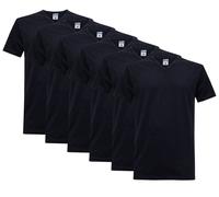 T-Shirt Uomo Scollo V NOTTINGHAM 100% Cotone Pacco da 3 e 6 pz